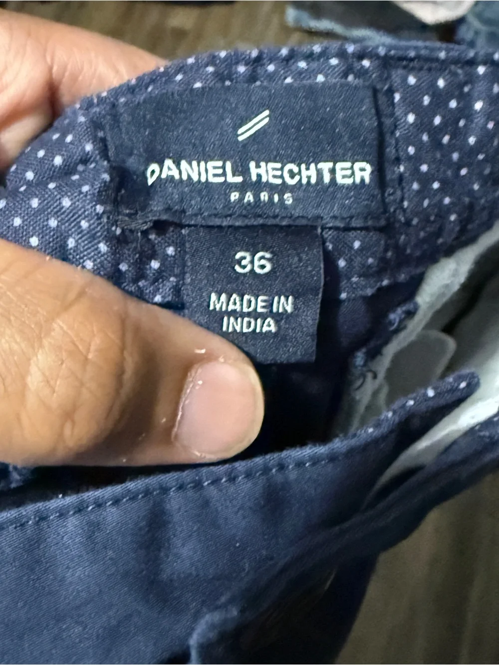 Daniel Hechter Shorts Men's 36 High Rise Preppy Casual Office Wear